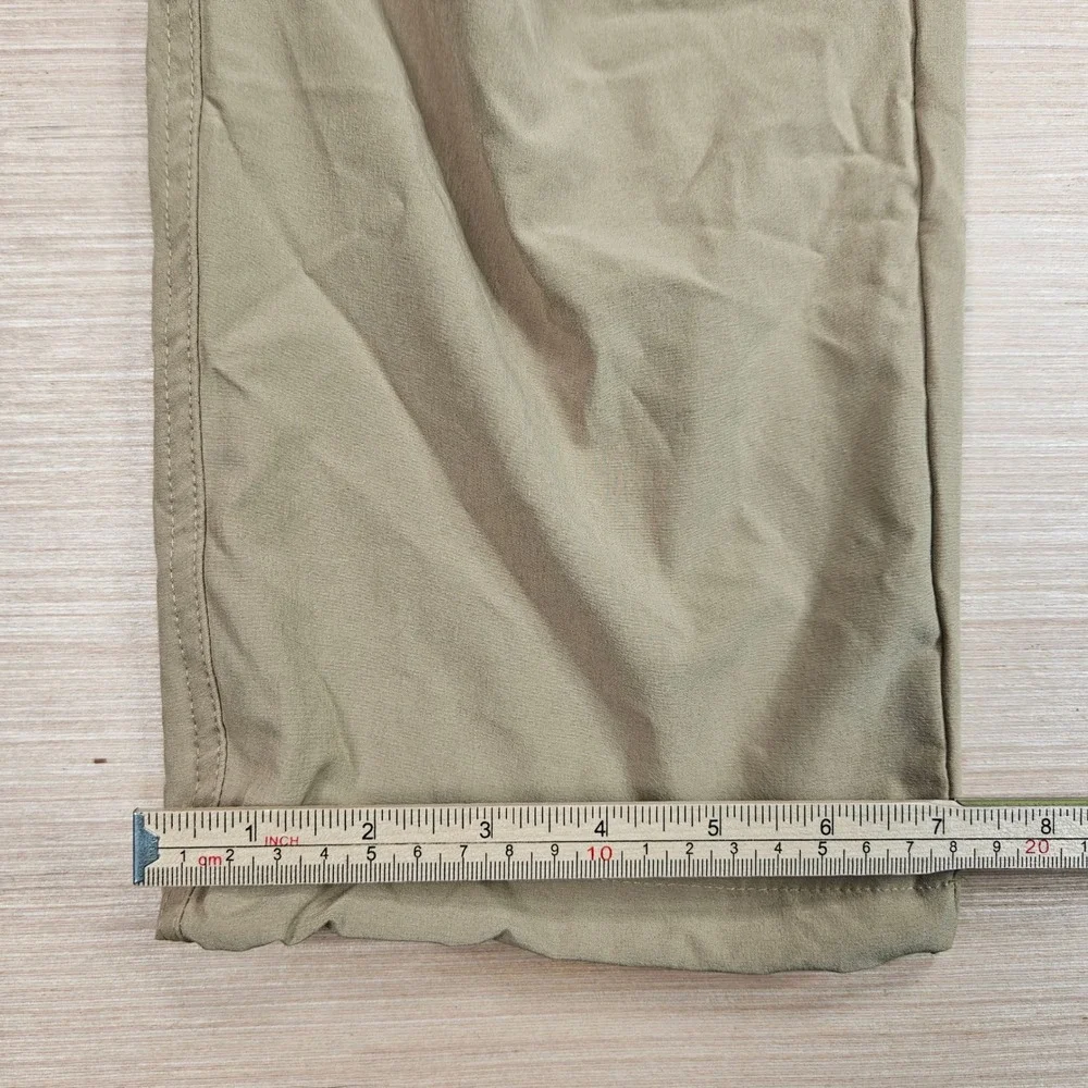 Columbia Fir Ridge Hiking Pants Mens 40 Fit 38x29 Tan Stretch Lightweight XO8157